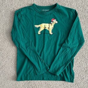 Crewcuts Long Sleeve Holiday Dog Design